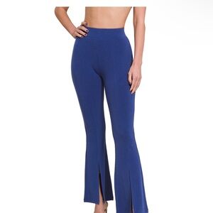 048 - Zenana Outfitters Royal Blue Flare Kick Pants